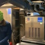 Hugo i en rörcentral