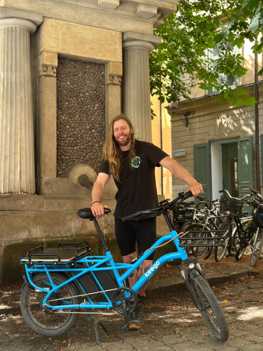 Cyklande Rörmokaren och Keego
