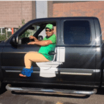 Rörmokare bra toalett reklam